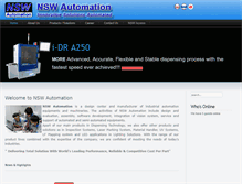 Tablet Screenshot of nswautomation.com